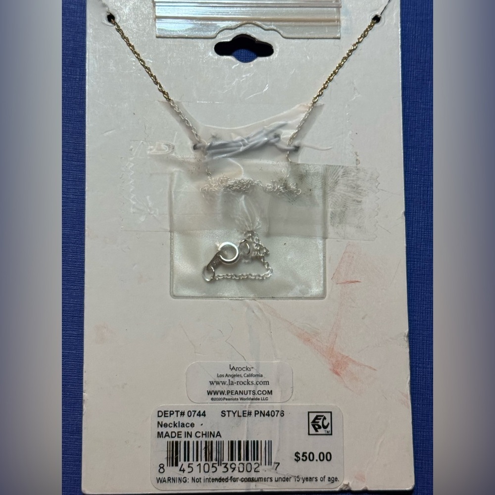 Unwritten Silver Necklace Dainty Charm Design - Picture 2 of 3